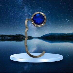 Crystal Lady Handbag Hook Table Custom Folding Bag Purse Handbag Hook Bag Hanger